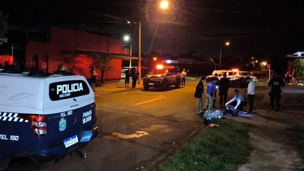 Homem morre ao ser esfaqueado por adolescente que tentou separar briga em Dourados