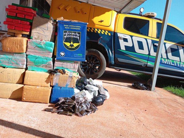 Homem é preso com meia tonelada de drogas que seriam entregues em São Paulo