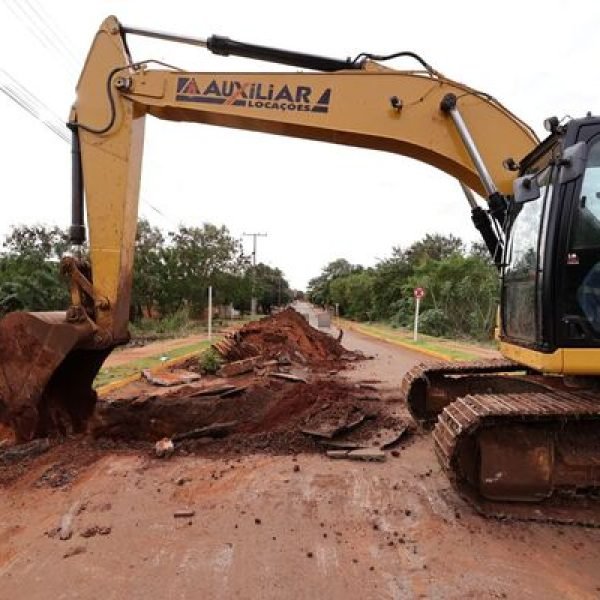 Prefeitura inicia obra preventiva em ponte entre Canaã IV e Parque das Nações II