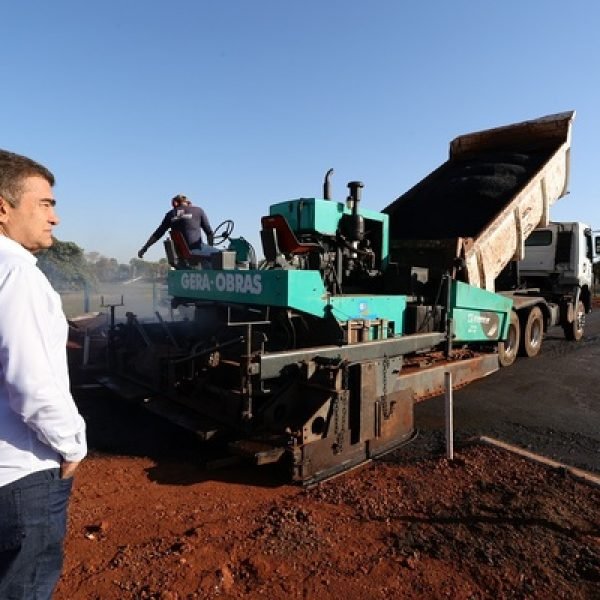 Duplicação da Aziz Rasselen avança e já muda cenário próximo ao Parque Antenor Martins
