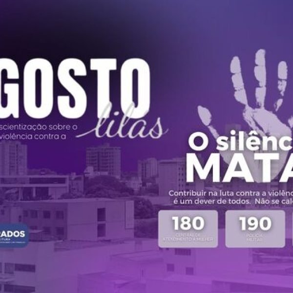 Prefeitura abre campanha Agosto Lilás nesta sexta-feira